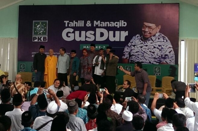 Rizal Ramli dan Beberapa Tokoh Nasional Hadiri Haul Gus Dur Oleh DPP PKB. Foto Hatim/Nusantaranews
