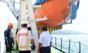 Ditjen Hubla saat mekukan Ramp Check Kapal dalam Rangka Angkutan Laut Natal 2016 dan Tahun Baru 2017/Foto: Dok Humas Kemenhub