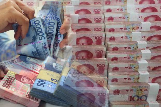 wacana perpindahan acuan kurs mata uang rupiah ke yuan. Foto ilustrasi via sindo
