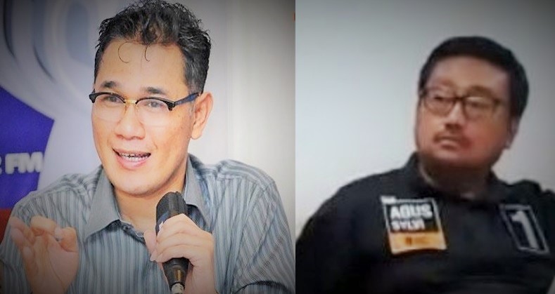 Budiman Sudjadmiko vs Rachland Nashidik/Ilustrasi Foto :@PerakBulan