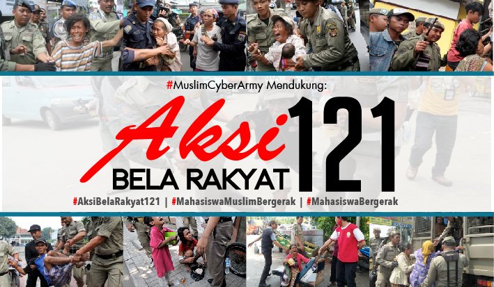 Serangan Fajar BEM SI di Istana Negara dan 18 Titik di Indonesia/Ilustrasi: dok. MuslimCyberArmy