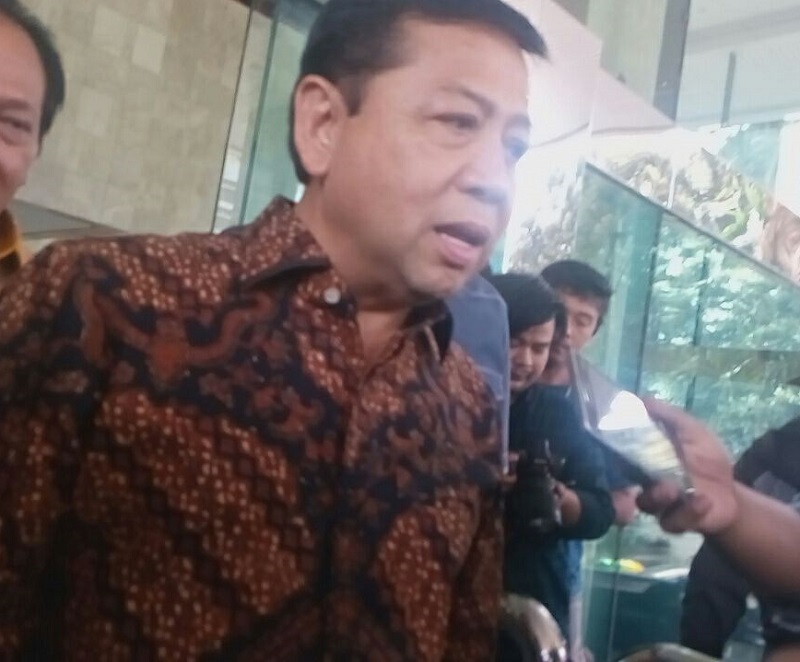 Ketua Dewan Perwakilan Rayat (DPR) RI, Setya Novanto. Foto fadilah/Nusantaranews
