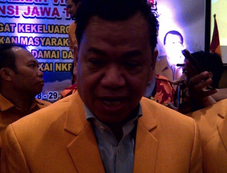 Ketua Umum MKGR, Roem Kono. Foto Tri Wahyudi/Nusantaranews