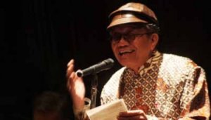 Penyair Taufiq Ismail. Foto IST