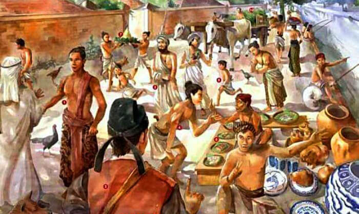 Perdagangan Nusantara Zaman Kerajaan. Foto Ilustrasi/Pidipedia