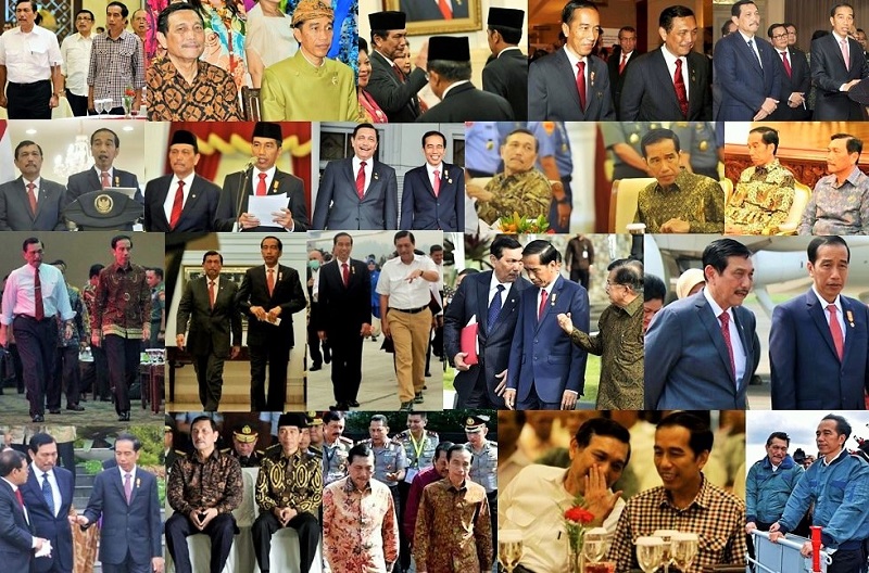 Saat-saat Luhut Binsar Pandjaitan Dampingi Presiden Joko Widodo/Ilustrasi Foto: NUSANTARAnews