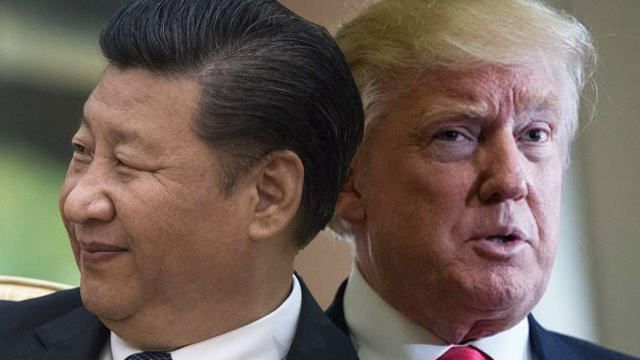 Xi Jinping dan Donald Trump bersaing pada KTT Davos. Foto via rappler