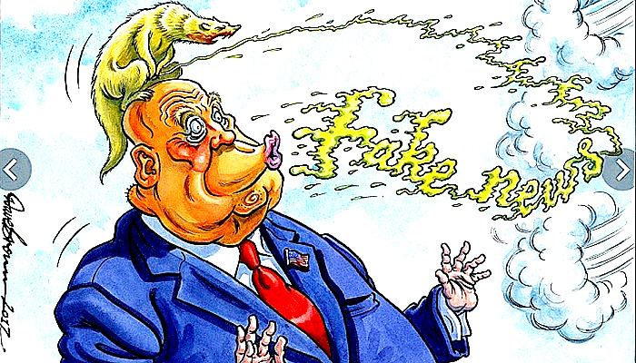Mengintip Rahasia Donald Trump Lewat Kuas Seorang Kartunis