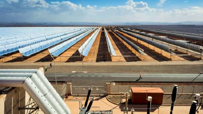 Maroko Selatan, Rumah Pembangkit Listrik Tenaga Surya Terbesar di Dunia
