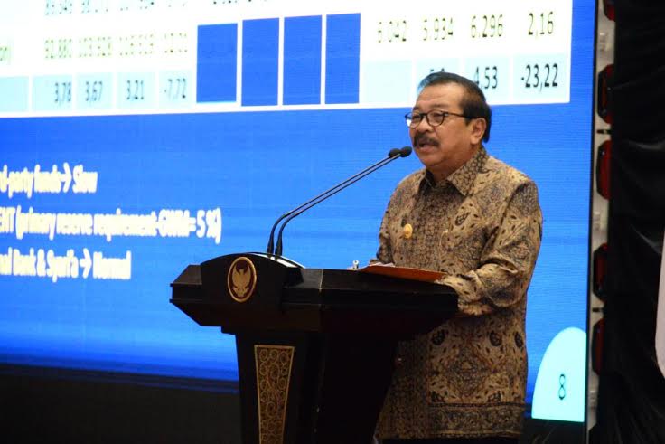 Gubernur Jatim Soekarwo/Foto Tri Wahyudi/Nusantaranews