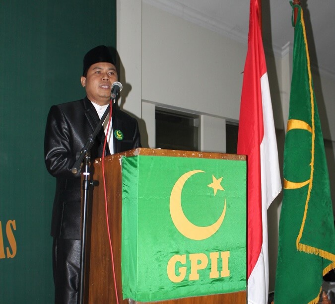 Ketua Umum Pimpinan Pusat Gerakan Pemuda Islam Indonesia (GPII) Karman BM/Foto Hatiem/NUSANTARAnews