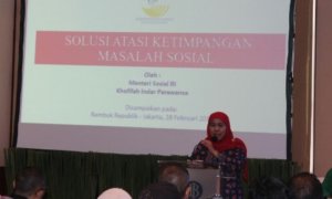 Mensos Khofifah Indar Parawansa/Foto Andika/Nusantaranews