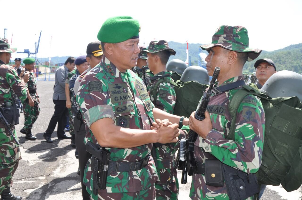 Sukses Kawal Berbatasan, Pangdam XIII/Merdeka Sampaikan 