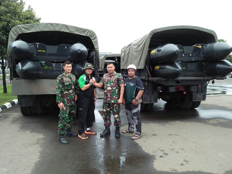 Dompet Dhuafa-Korps Marinir Bersinergi Respon Banjir di Jakarta/Foto: Dok. DMC