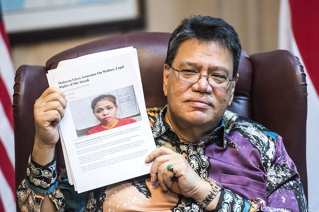 Siti Aisyah Diduga Ikut Melakukan Pembunuhan Terhadap Saudara Tiri Presiden Korut Kim Jong-un di Malaysia/Foto via metro