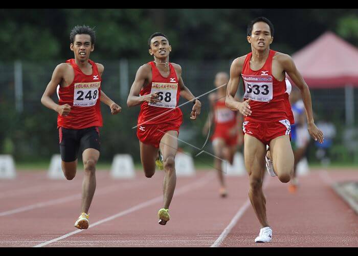 Atlet Lari Indonesia/Foto via antara