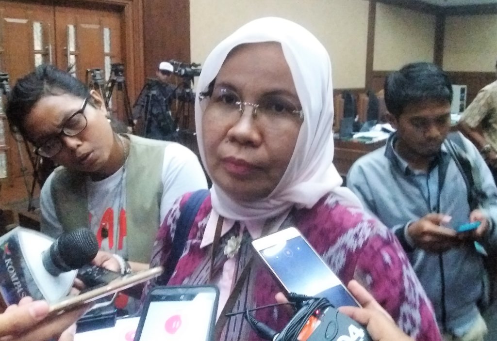 Jaksa KPK, Irene Putrie/Foto Fadilah/Nusantaranews