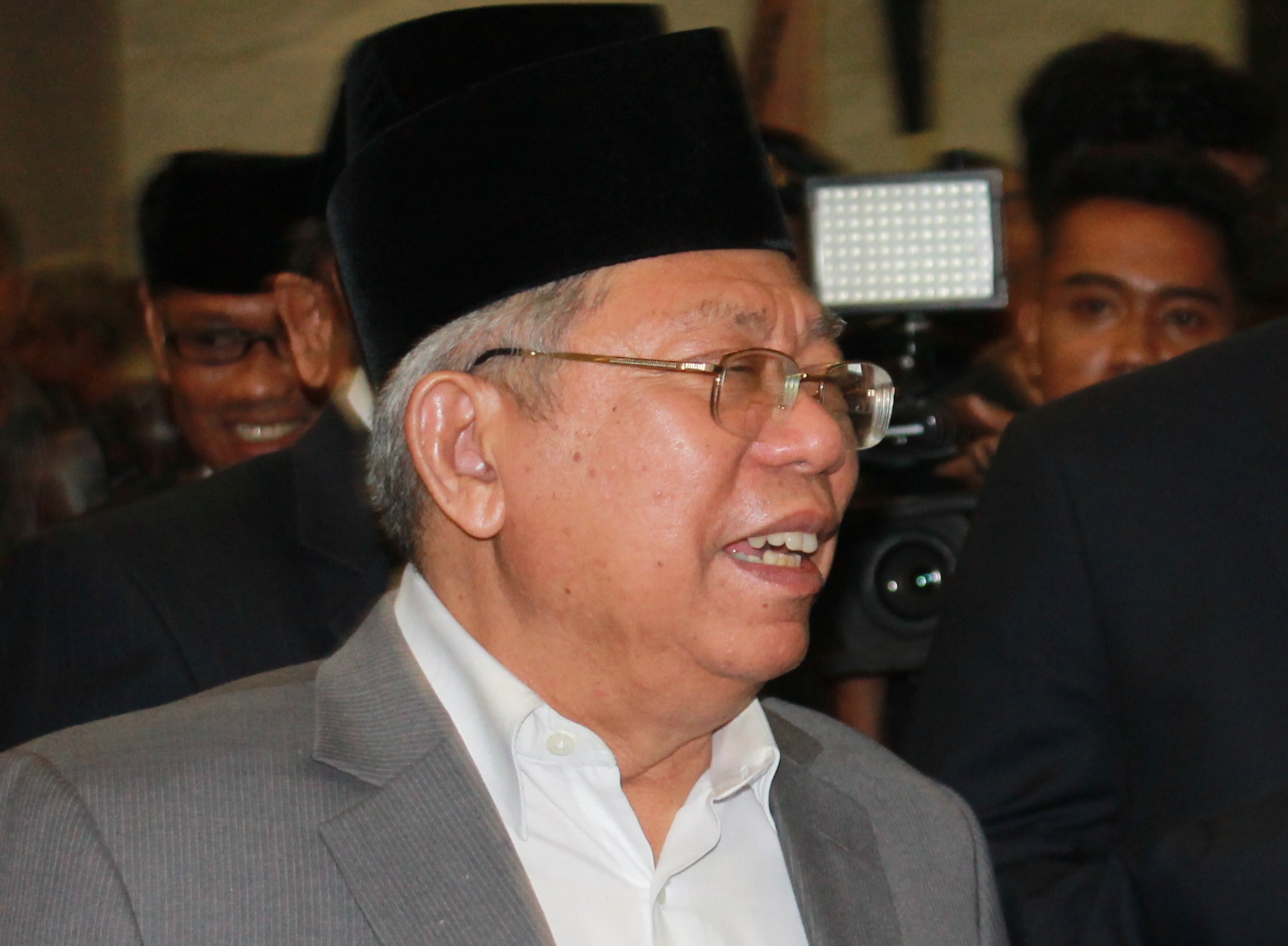 Ketua MUI Ma'ruf Amin/Foto Hatim/Nusantaranews