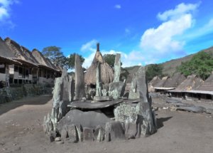 Situs Megalitikum di Desa Bena/Foto via Zee Jamur/Nusantaranews