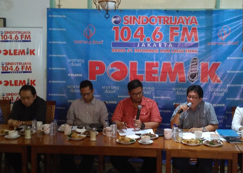 talk show bertajuk Samber Geledek e-KTP/Foto Ucok/Nusantaranews
