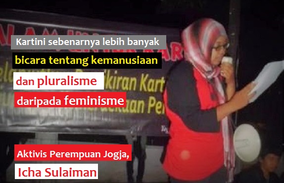 Aktivis Perempuan Jogja, Icha Sulaiman. Ilustrasi Foto: Nusantaranews
