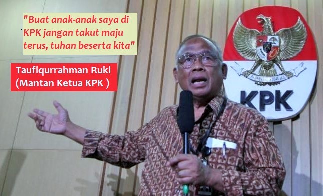 (Ilustrasi) Mantan Ketua KPK (Komisi Pemberantasan Korupsi), Taufiqurrahman Ruki. Ilustrasi Foto: NUSANTARAnews
