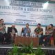 Praktisi Hukum, Umar Husin dalam diskusi publik 'Partai Politik dan Budaya Korupsi', di Hotel Puri Denpasar, Jakarta Selatan, Senin, (24/4/2017). Foto Restu Fadilah/ NUSANTARAnews