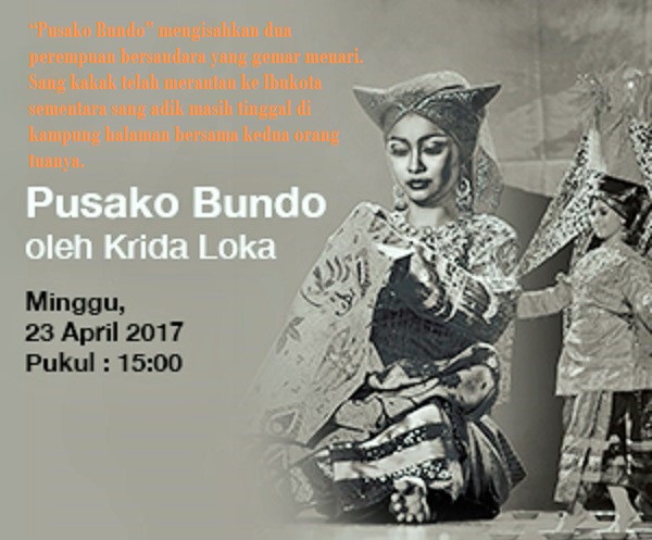 Poster “Pusako Bundo”. Poster via indonesiakaya.com