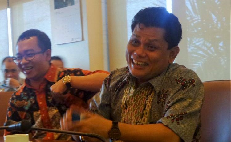 Ketua Komisi Pemberdayaan Ekonomi Umat MUI Pusat, M Azrul Tanjung saat ditemui di kantor Kompas, Jakarta, Kamis (20/4/2017). Foto: Dok. KOMPAS.com/ Ambranie Nadia