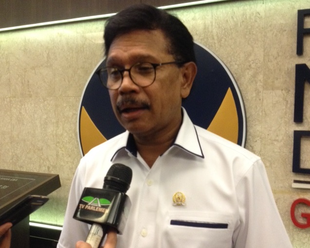 Anggota Komisi XI dari Fraksi Nasdem, Johnny G. Plate/Foto Deni/Nusantaranews