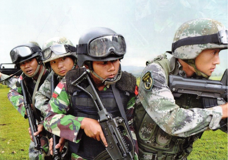 Foto Ilustrasi Militer Indonesia-China/Foto Dok Pribadi/Nusantaranews