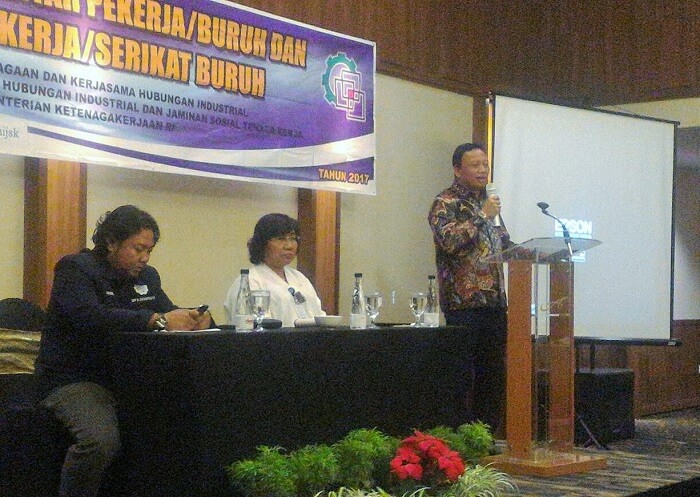 Presiden Konfederasi Serikat Buruh Muslim Indonesia (K-Sarbumusi) Syaiful Bahri Anshory. Foto: Dok. K-Sarbumusi