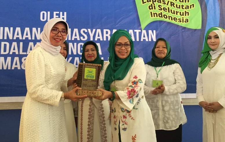 Perempuan Bangsa Jatim Gelar Kataman Quran Di Lapas/Foto Tri Wahyudi/Nusantaranews