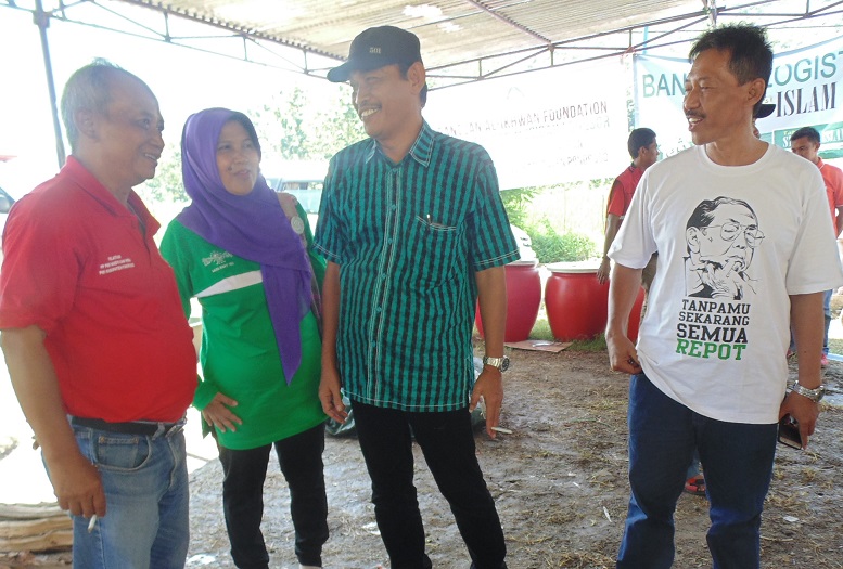 Pihak Palang Merah Indonesia (PMI) Kabupaten Ponorogo/Foto nur/Nusantaranews