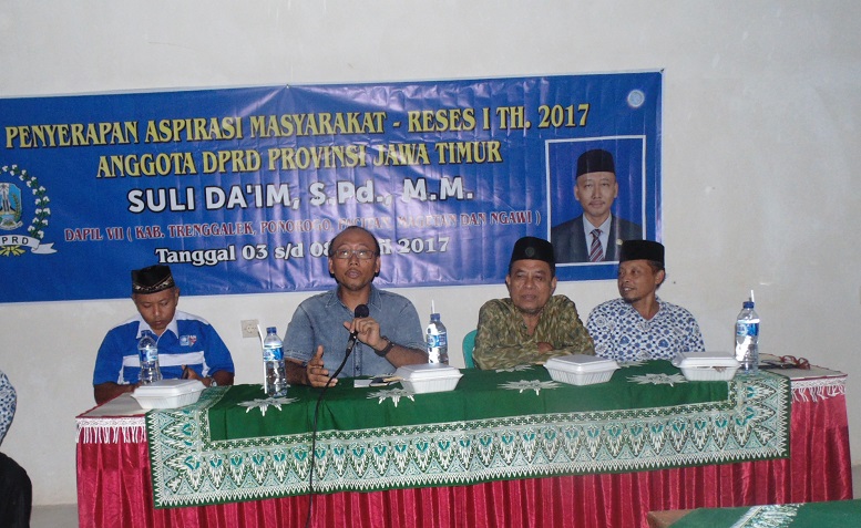 anggota DPRD Jatim Suli Da’im/Foto Nur/Nusantaranews