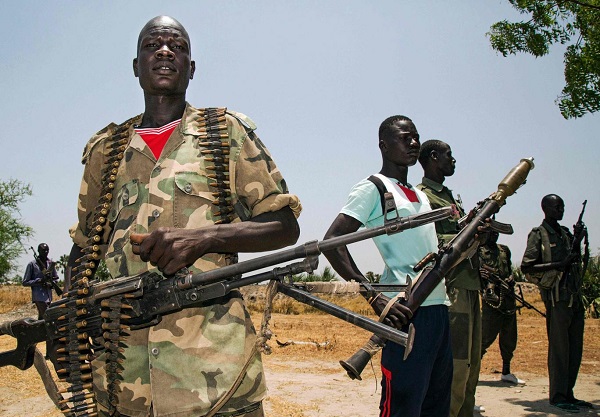 Ilustrasi Genosida di Sudan Selatan/Foto: AFP/Getty Images
