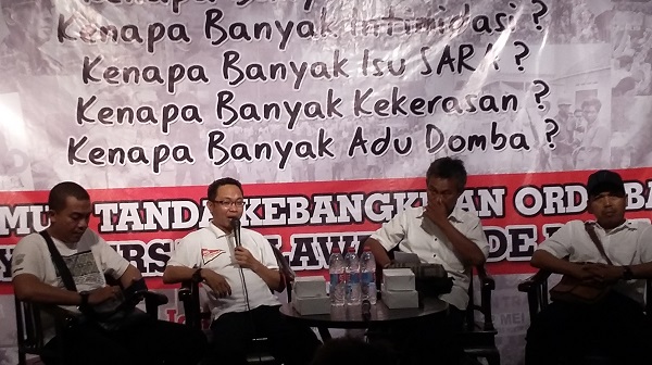 Diskusi Publik Menjaga komitmen Kebangsaan/Foto Ucok/Nusantaranews