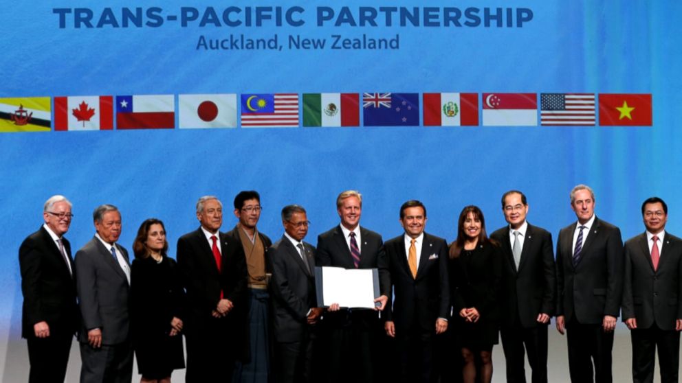 members of the Trans Pacific Partnership (TPP)