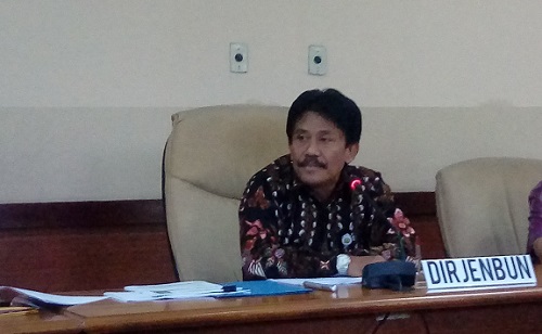 Direktur Jenderal Perkebunan Kementan, Bambang. Foto Richard Andika/ NUSANTARAnews