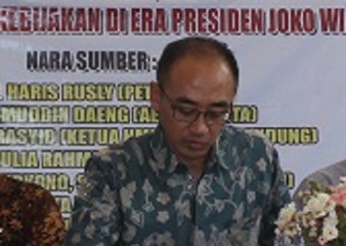 Direktur Eksekutif Indonesian Club, Gigih Guntoro. Foto Achmad Hatim/ NUSANTARAnews.co