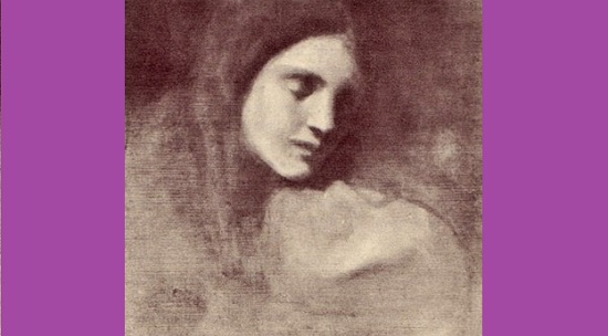 Marianna, Kahlil's Sister. Paiting by Kahlil Gibran. (Marianne)