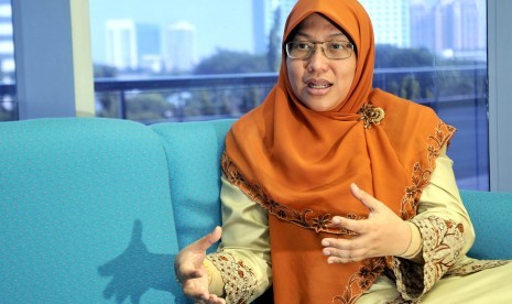 Anggota DPR RI Komisi X Ledia Hanifah. Foto Agung Supriyanto/Republika
