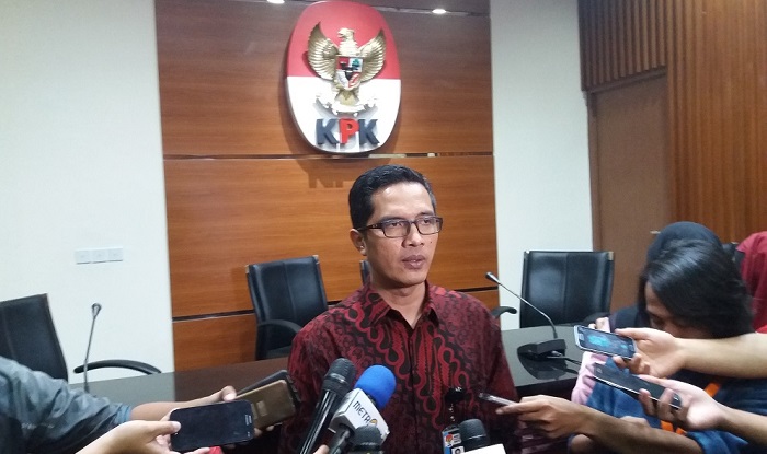 Kepala Biro Humas KPK Febri Diansyah. Foto Restu Fadilah/ NusantaraNews.co