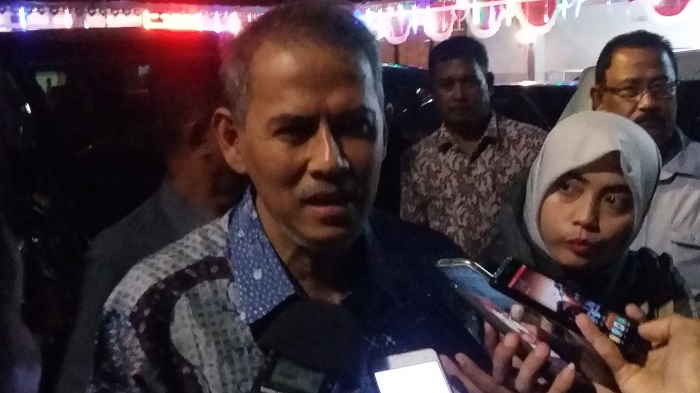 Kepala Badan Pengelola Keuangan Haji Anggito Abimanyu. Foto Ucok Al Ayubbi/ NusantaraNews.co