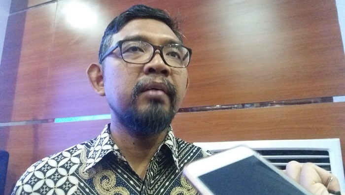 Direktur Gratifikasi Komisi Pemberantasan Korupsi (KPK), Giri Suprapdiono. Foto Restu Fadilah/ NusantaraNews.co