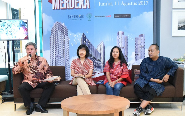 Budi Yanto Lusli, President Director Synthesis Development di Synthesis Square, Jakarta, Jumat (11/8/2017). Foto Richard Andika/ NUSANTARANEWS.Co