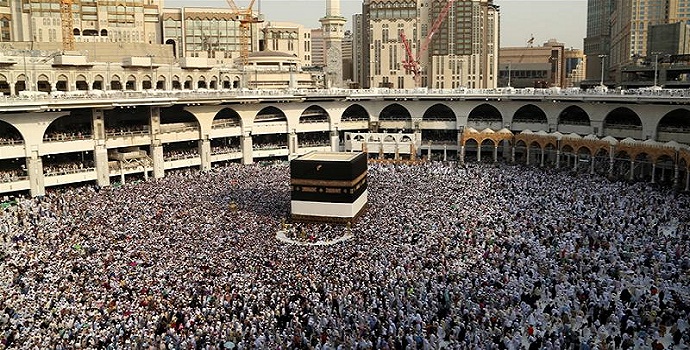 Umat Muslim dari seluruh dunia berkumpul di Mekah untuk melakukan ibadah haji tahunan. (Foto: Reuters)