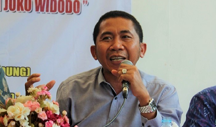 Peneliti Asosiasi Ekonomi Politik Indonesia (AEPI) Salamuddin Daeng. (Foto: Ahmad Hatim/ NUSANTARANEWS.CO)