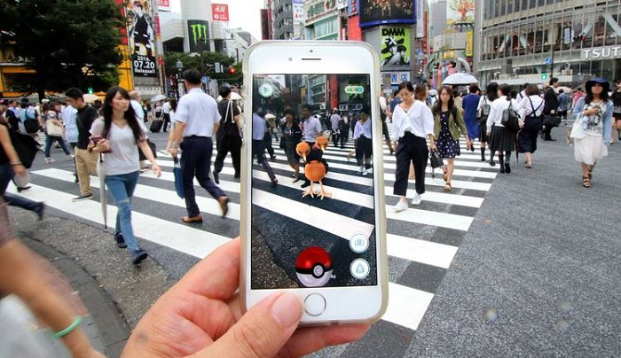 Penggemar Game Pokemon Go di Jepang. Foto: World Stock Market News