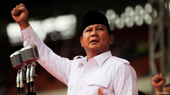 Prabowo Subianto/Foto via reuters/Nusantaranews
